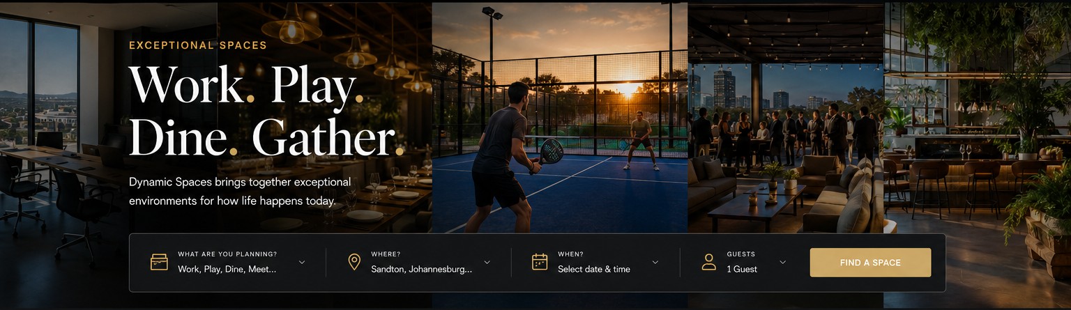 Dynamic Spaces destination