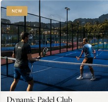 Premium padel court